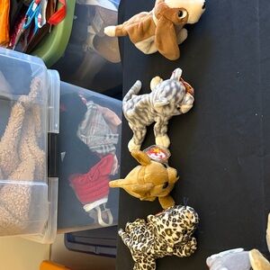 Beanie Babies Plush Toy Set